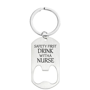 Personalized Photo Logo Key Chain Gift Logo Text Keychain Bottle Opener