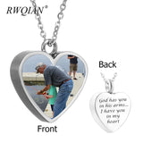 Personalized Heart-shaped Pendant Urn Necklace