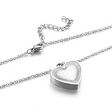 Personalized Heart-shaped Pendant Urn Necklace