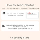 Personalized Photo Projection Necklace Heart Love Gift