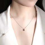Custom Photo Projection Necklace, Grandma Memorial Necklace