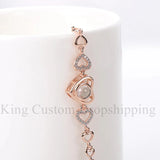 Personalized Projection Bracelet Heart-Shaped Birthday Gift for Girlfriend