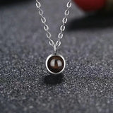 Custom Geometric Projection Necklace - Christmas Gift