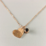 Personalized Thumbprint Pendant Pet Picture Necklace