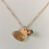 Personalized Thumbprint Pendant Pet Picture Necklace
