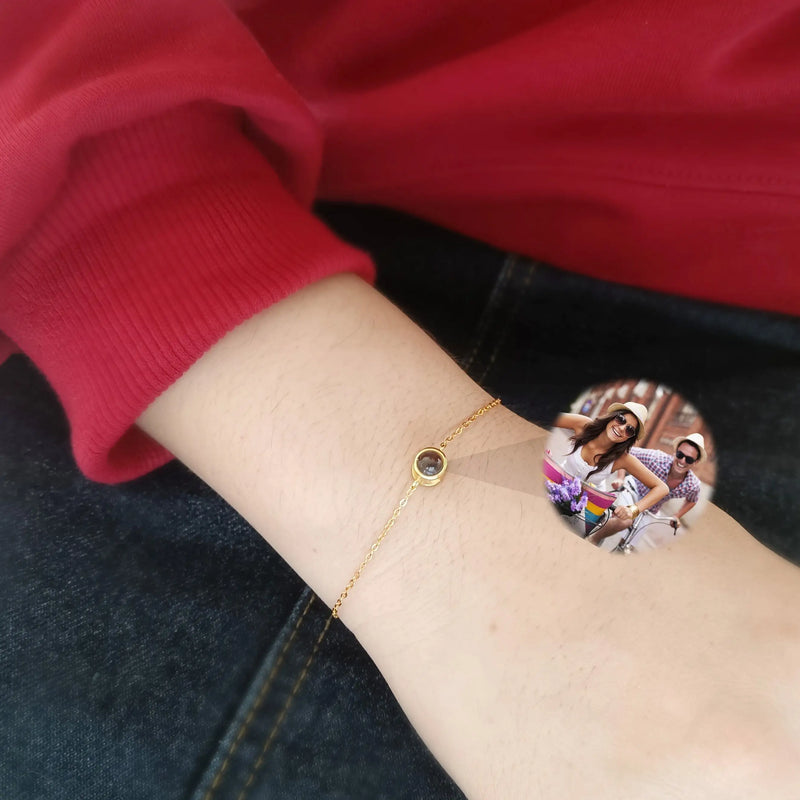 Personalized Projection Photo Bracelet