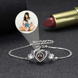 Personalized Projection Photo Bracelet for Women