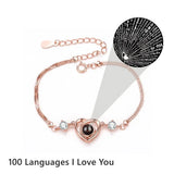 Personalized Projection Photo Bracelet for Women