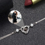 Personalized Projection Photo Bracelet for Women