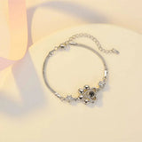 Heart Pendant Bracelet 100 Languages I Love You Nano Projection Gift