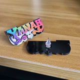 Personalized Rainbow Name Stud Earrings Jewelry for Woman