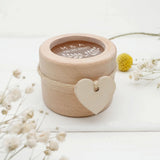 Engraved Wood Ring Bearer Box Wedding Rings Holder