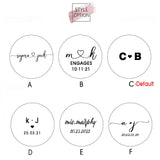 Personalized Ring Dish Holder for Engaged Couple Bride