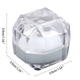 Personalized Ring Display Holder Octagonal Ring Box