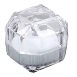 Personalized Ring Display Holder Octagonal Ring Box