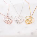 Personalized Rose Necklace Choker Arabic Name Pendant Jewelry
