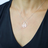Personalized Rose Necklace Choker Arabic Name Pendant Jewelry