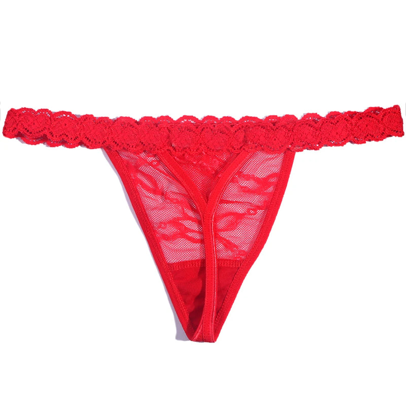 Personalized Lace Thong Panties DIY Crystal Name Underwear