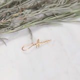 Custom Name Dangle Earrings, Personalized Nameplate Drop Earrings