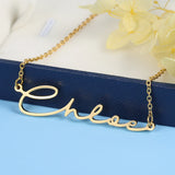 Handwritten Style Name Necklace Personalized Signature Name Jewelry