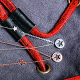 Personalized Star Necklace 100% Sterling Silver Pendant Chain S925