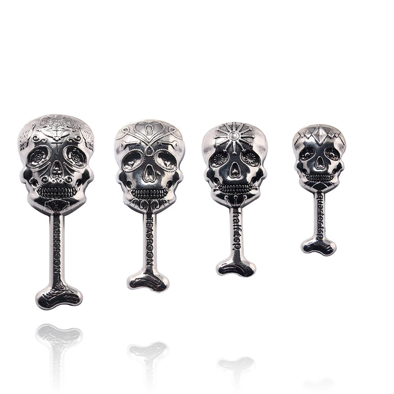 Gothic Style Skull Key Chain with Different Patterns