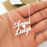 Personalized Heart Necklace Stainless Steel Name Necklace