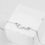 Personalized Stainless Steel Name Necklace - Dainty Plated Necklace