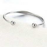 Personalized Name Cuff Bracelet Engraved Stainless Steel Jewelry Gift
