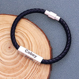 Custom Rope Bracelet With Magnetic Buckle for Men