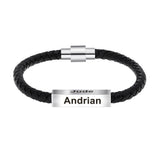 Custom Rope Bracelet With Magnetic Buckle for Men