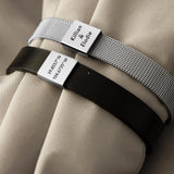 Custom Stainless Steel Bracelet - Personalized Gift