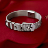 Custom Stainless Steel Bracelet - Personalized Gift