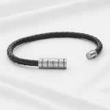 Family Name Engraved Stainless Steel Bracelet