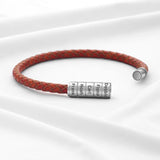 Family Name Engraved Stainless Steel Bracelet