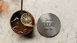 Custom Logo Stainless Steel Coaster - Perfect Gift for Family Restaurant