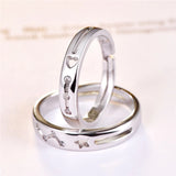 Personalized Stainless Steel Constellation Couple ring Wedding Ring