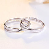 Personalized Stainless Steel Cross Couples Rings