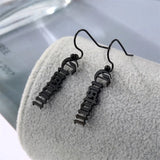 Personalized Vertical Name Earrings