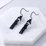 Personalized Vertical Name Earrings