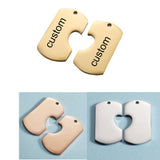 Heart Cut-Out Couple Keychain Pendant - 10 Pairs