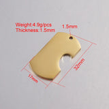 Heart Cut-Out Couple Keychain Pendant - 10 Pairs