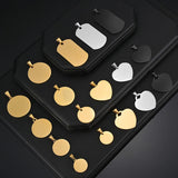 Custom Stainless Steel DogTag Pendant Necklace