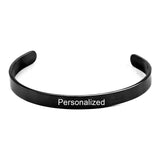 Custom Stainless Steel Name Cuff Bracelet