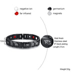 Stainless Steel Eye Of Horus Therapy Bracelet