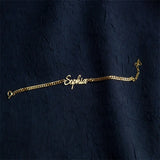 Personalized Stainless Steel Name Bracelet for Women 3mm Cuban Chain