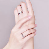 Personalized Stainless Steel Wedding Rings 2pcs/pair