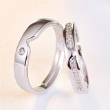 Personalized Stainless Steel Wedding Rings 2pcs/pair