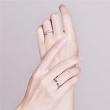 Personalized Stainless Steel Inhibiting Magic Phrase Wedding Ring Set