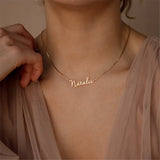 Customized Stainless Steel Name Necklace for Women